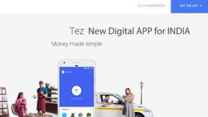 TEZ new digital app for India